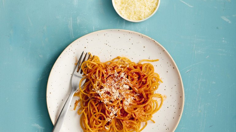 Grossmotter-Spaghetti